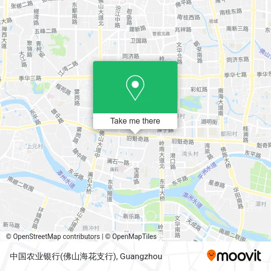 中国农业银行(佛山海花支行) map