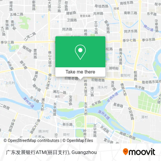 广东发展银行ATM(丽日支行) map