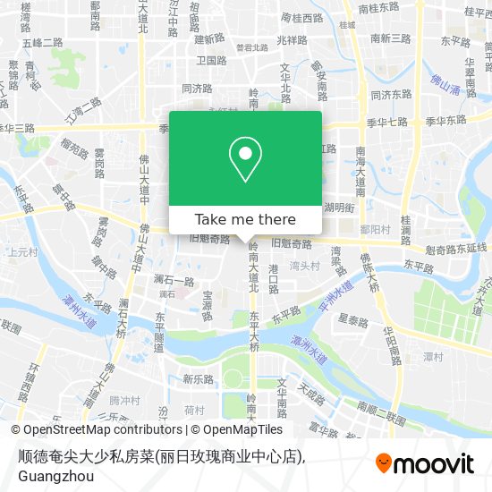 顺德奄尖大少私房菜(丽日玫瑰商业中心店) map