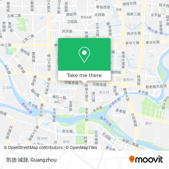 凯德·城脉 map
