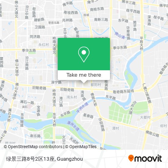 绿景三路8号2区13座 map