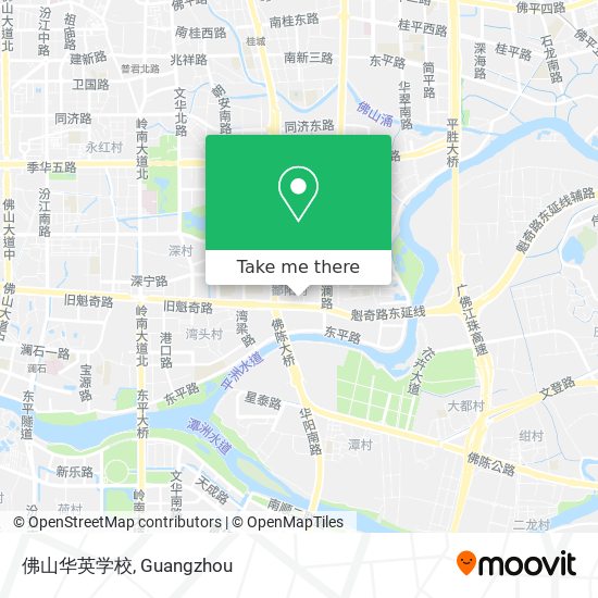 佛山华英学校 map