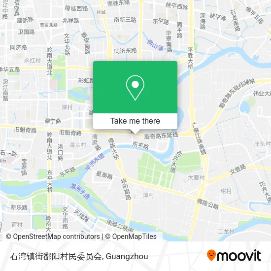 石湾镇街鄱阳村民委员会 map