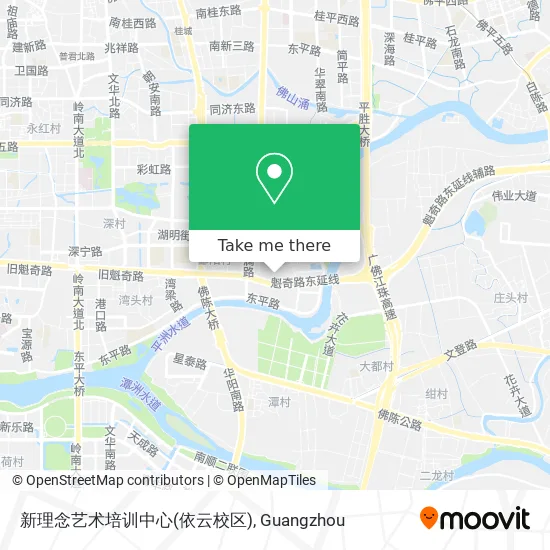 新理念艺术培训中心(依云校区) map