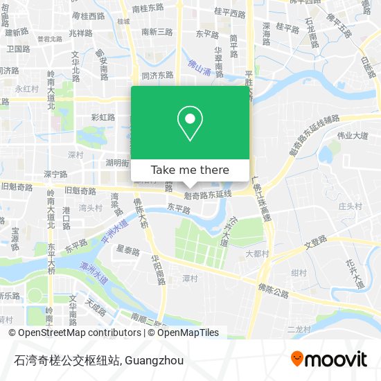 石湾奇槎公交枢纽站 map