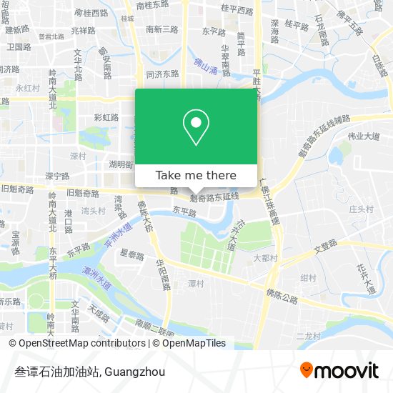 叁谭石油加油站 map