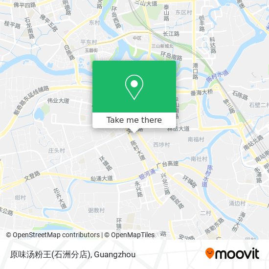 原味汤粉王(石洲分店) map
