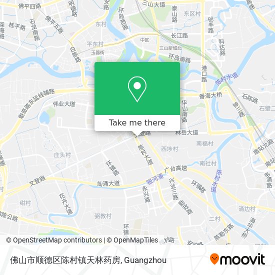 佛山市顺德区陈村镇天林药房 map