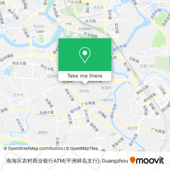 南海区农村商业银行ATM(平洲林岳支行) map