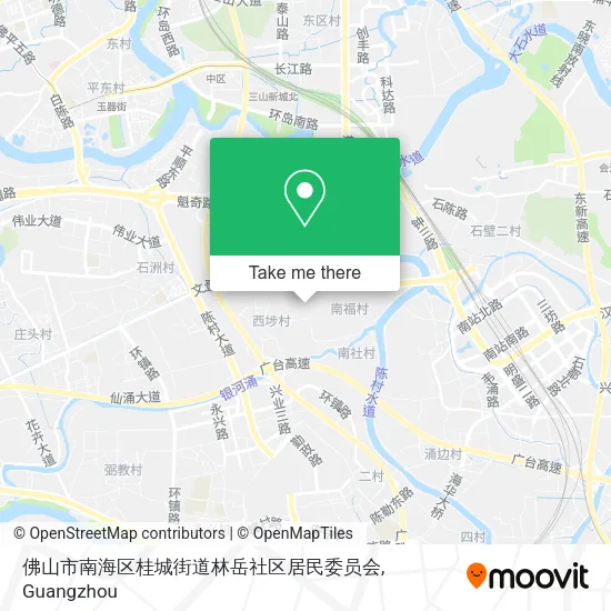 佛山市南海区桂城街道林岳社区居民委员会 map