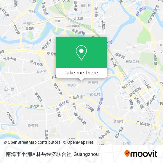 南海市平洲区林岳经济联合社 map