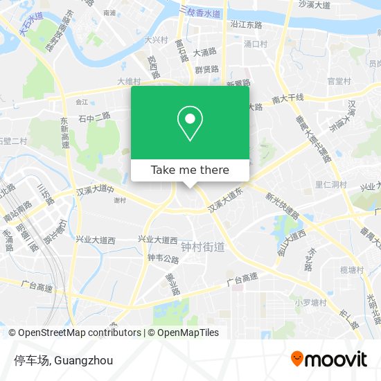 停车场 map