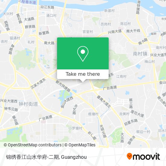 锦绣香江山水华府-二期 map