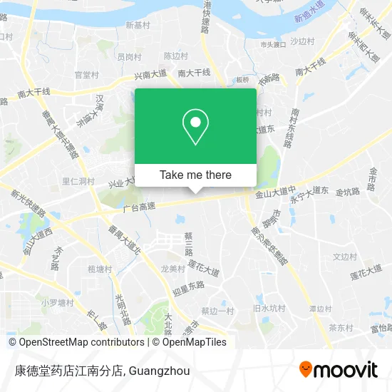 康德堂药店江南分店 map