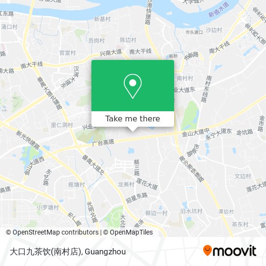 大口九茶饮(南村店) map