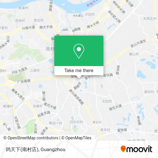 鸽天下(南村店) map