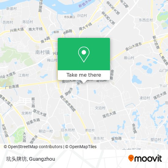 坑头牌坊 map