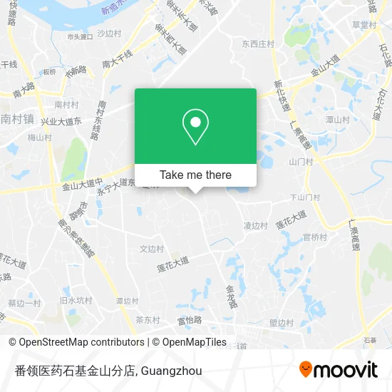 番领医药石基金山分店 map