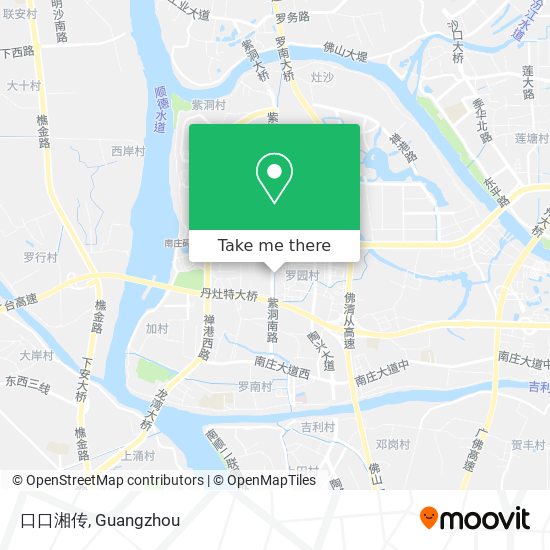 口口湘传 map