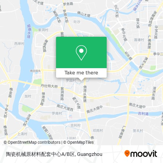 陶瓷机械原材料配套中心A/B区 map