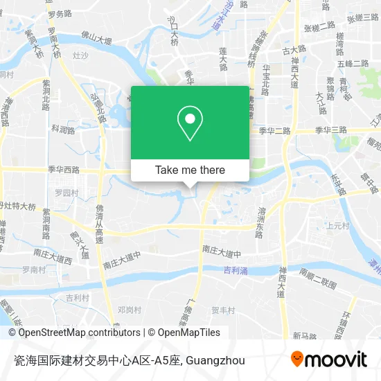 瓷海国际建材交易中心A区-A5座 map
