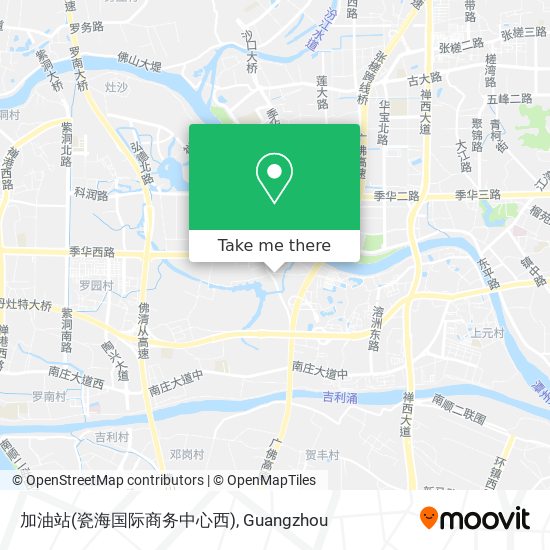 加油站(瓷海国际商务中心西) map