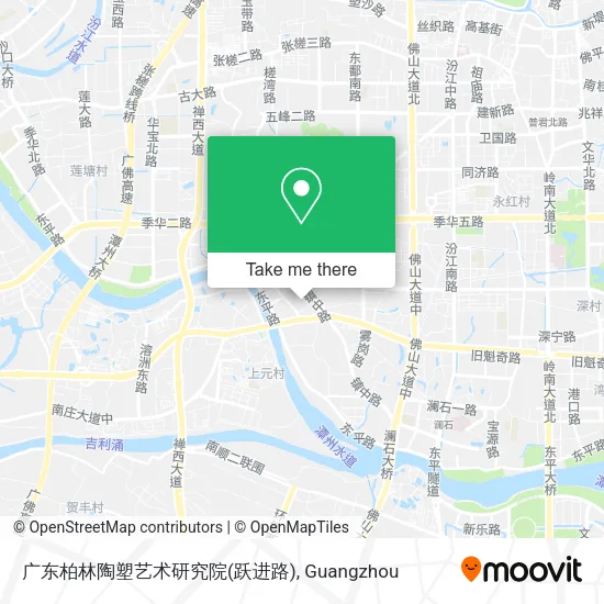广东柏林陶塑艺术研究院(跃进路) map