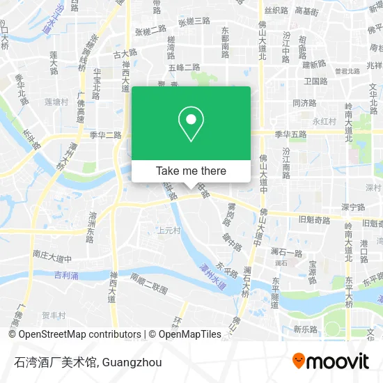 石湾酒厂美术馆 map