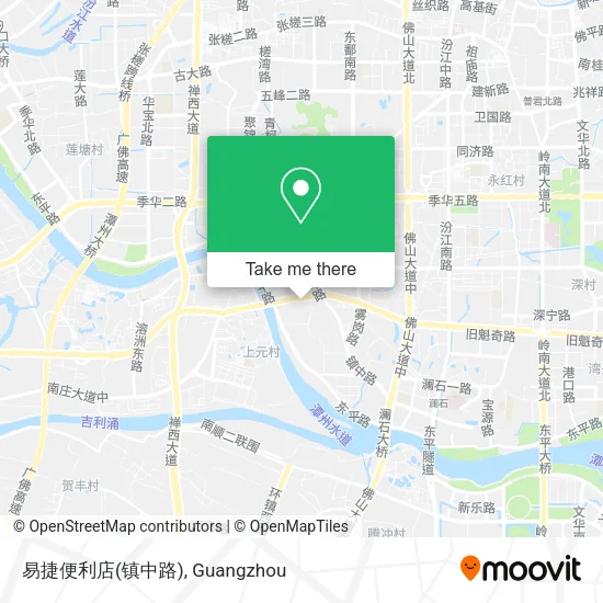 易捷便利店(镇中路) map