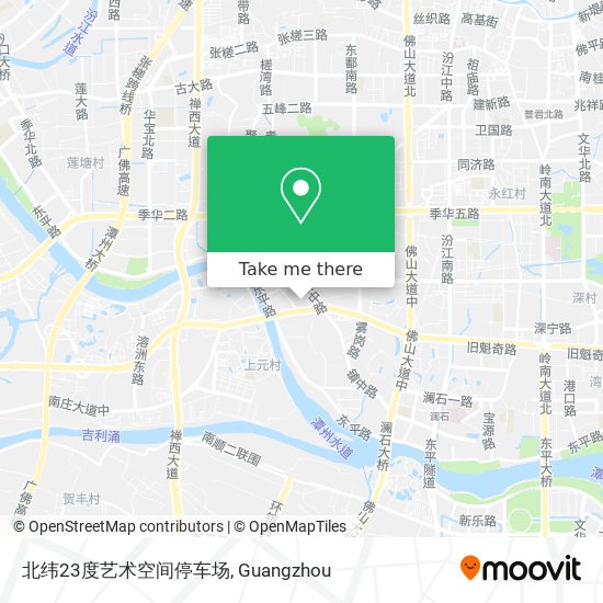北纬23度艺术空间停车场 map