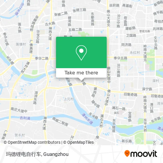 玛德锂电自行车 map