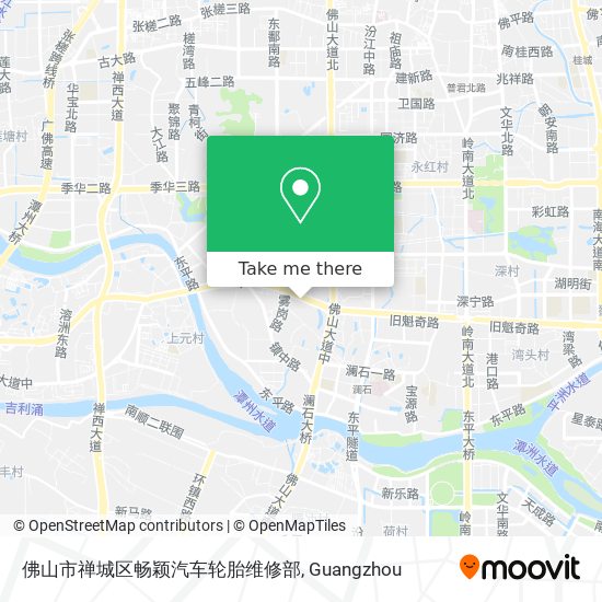 佛山市禅城区畅颖汽车轮胎维修部 map