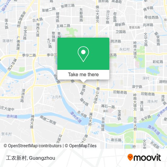工农新村 map