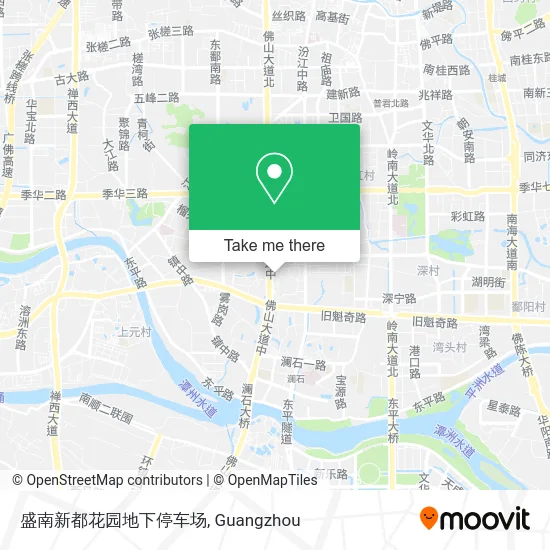 盛南新都花园地下停车场 map