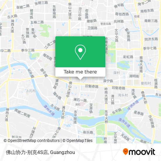 佛山协力-别克4S店 map