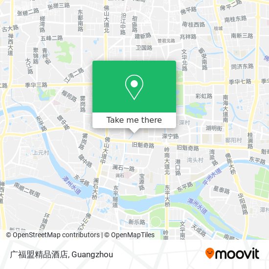 广福盟精品酒店 map