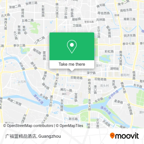 广福盟精品酒店 map