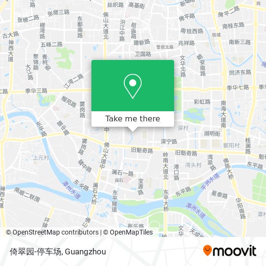 倚翠园-停车场 map