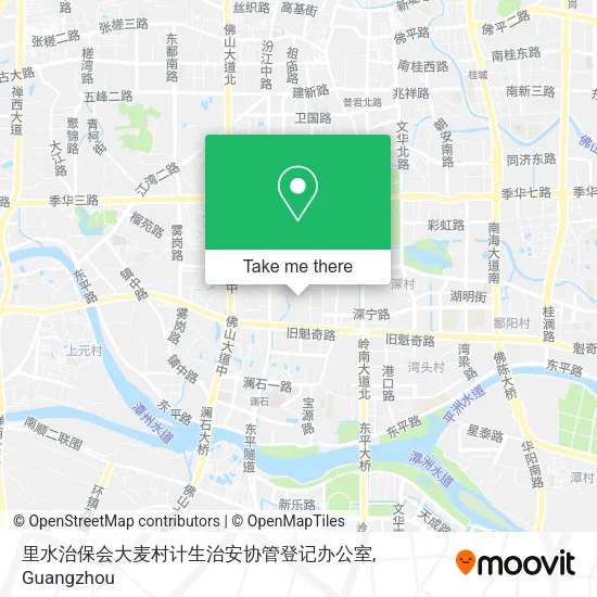 里水治保会大麦村计生治安协管登记办公室 map