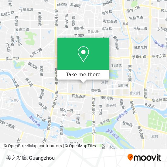 美之发廊 map