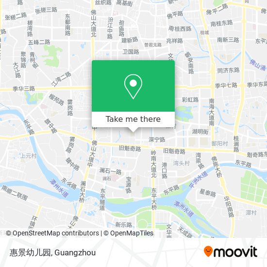 惠景幼儿园 map