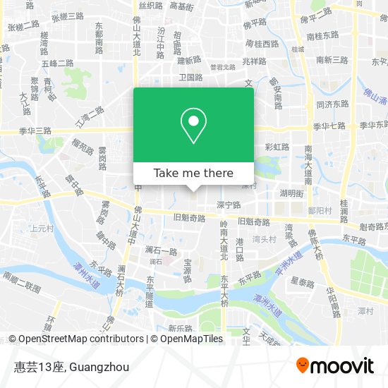 惠芸13座 map