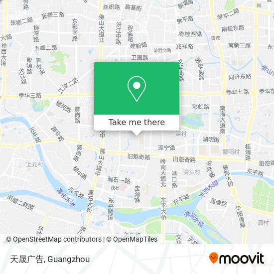 天晟广告 map