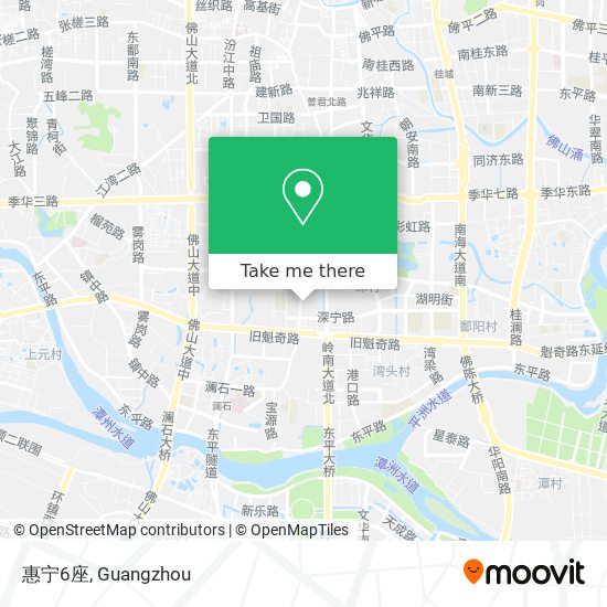 惠宁6座 map