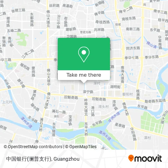 中国银行(澜普支行) map