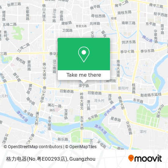 格力电器(No.粤E00293店) map
