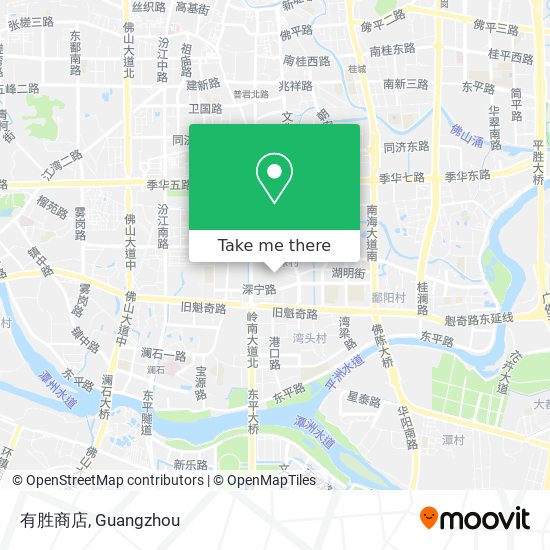 有胜商店 map