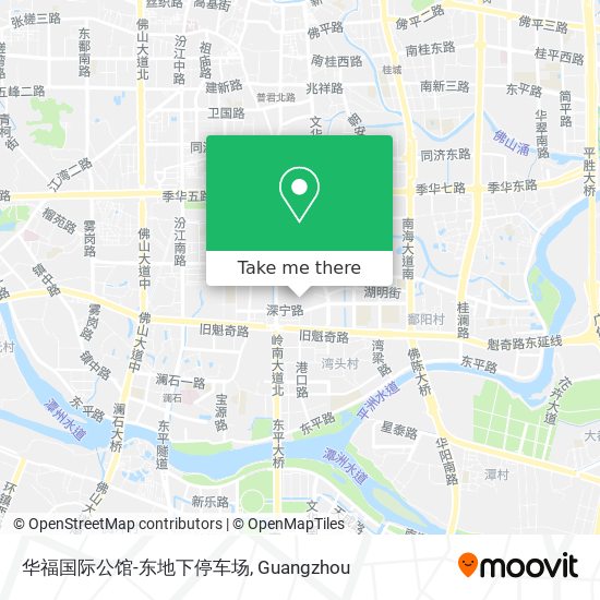 华福国际公馆-东地下停车场 map