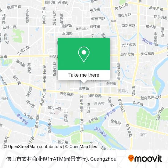 佛山市农村商业银行ATM(绿景支行) map