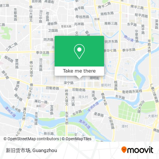 新旧货市场 map